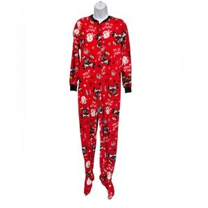 Disney one-piece pajamas size small